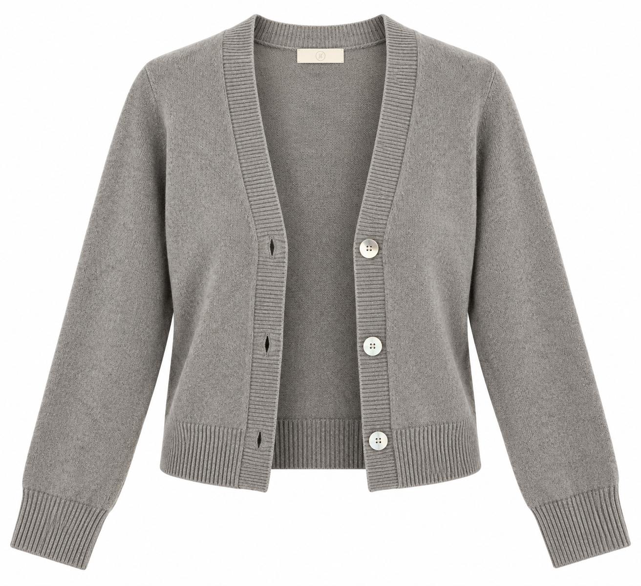 Cardigan cashmere donna