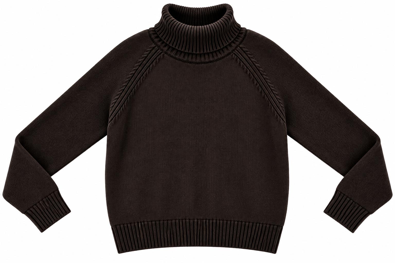 Maglione cashmere collo alto donna