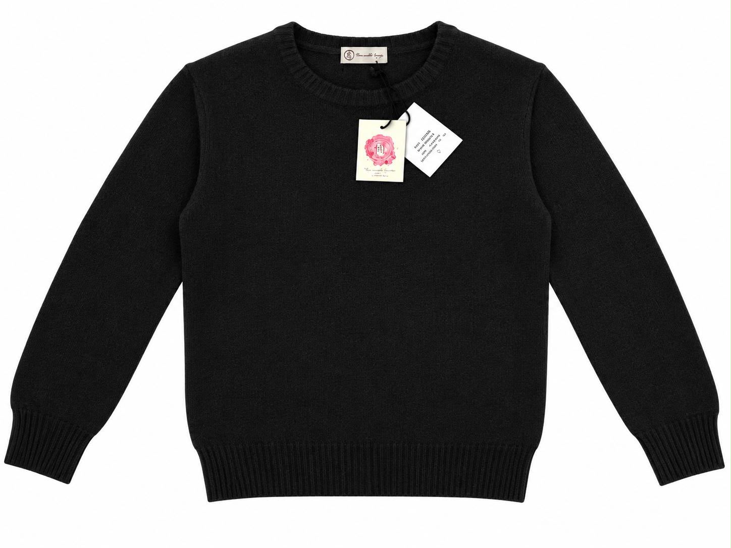 Maglione cashmere paricollo donna