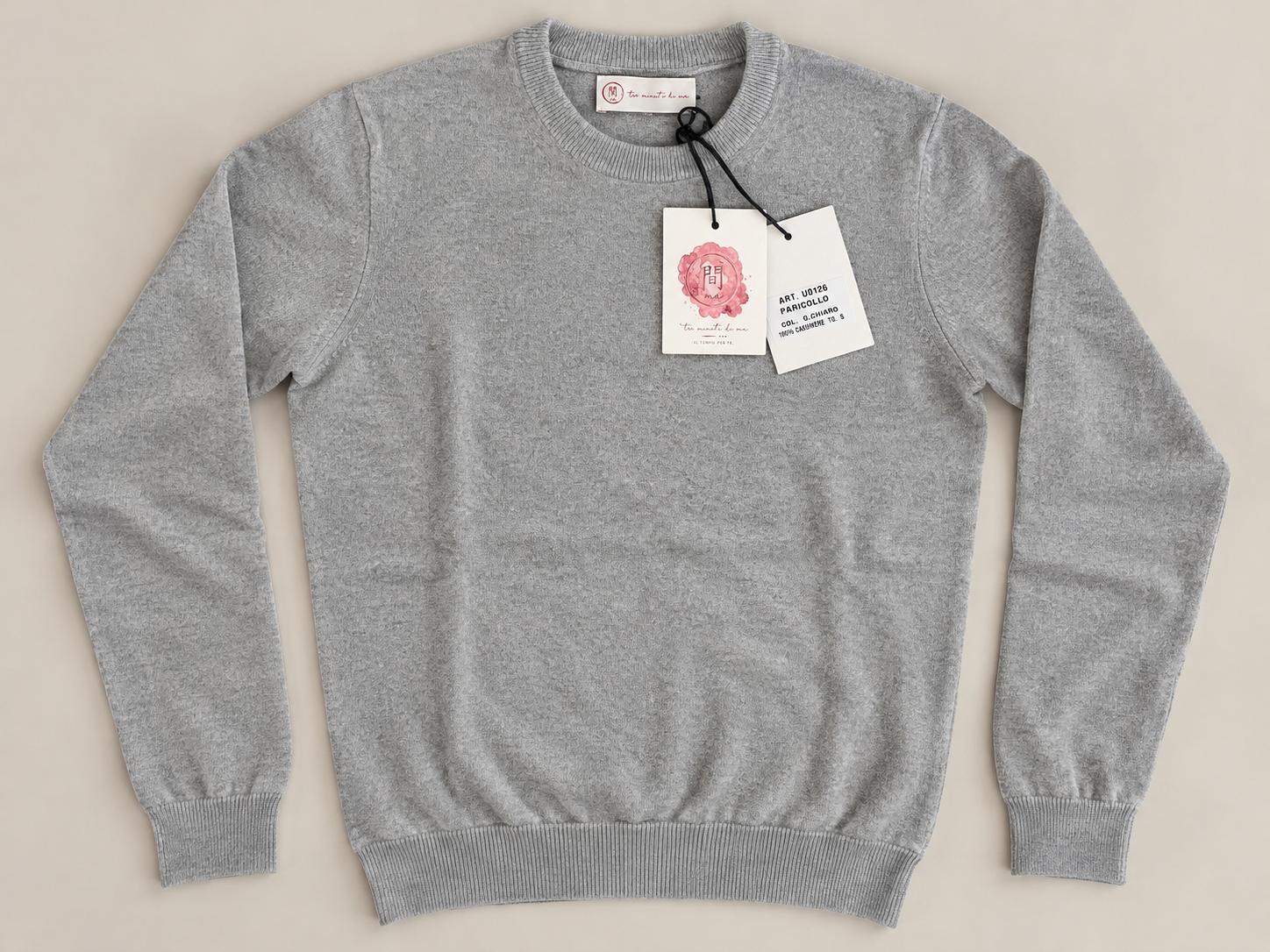 Maglione Paricollo cashmere uomo