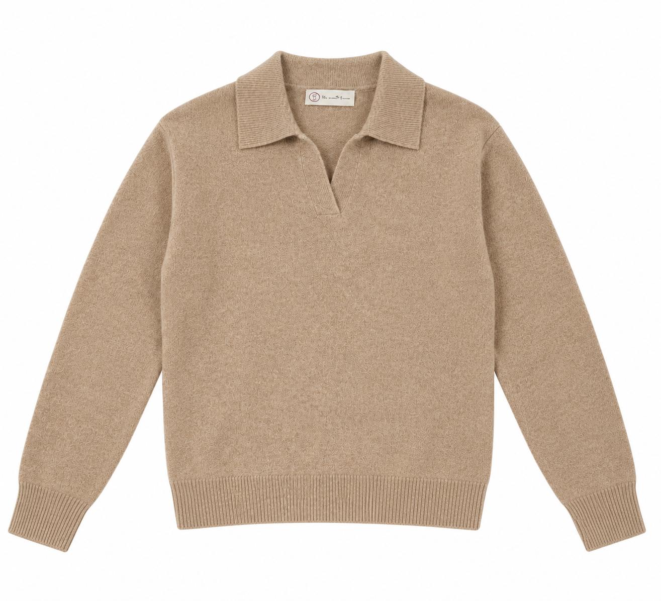 Maglione Polo donna in Cashmere
