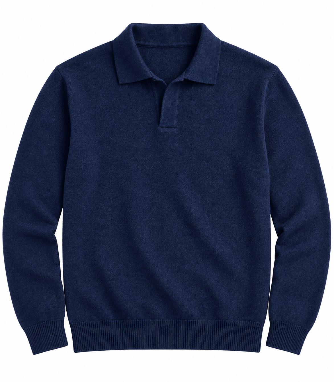 Maglione Polo in cashmere uomo