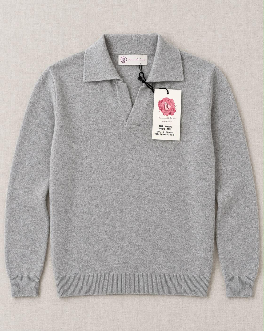 Maglione Polo in cashmere uomo